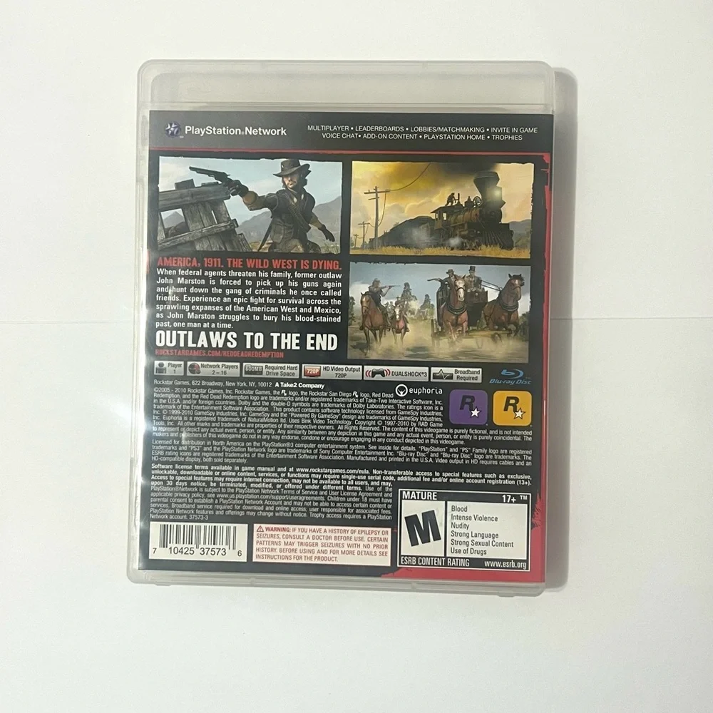 Sony red dead